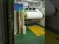 HM2033H Eco Thermal Paper Hotmelt Glue with Yellow Glassine Liner