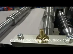 Автоматический крен листа Gi 75mm 1250mm формируя управление Plc машины video