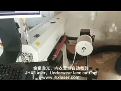 High Speed Lace Laser Cutting Machine With Extended Table JHX-12060S