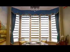 Кита-сделанное умное дистанционное управление мотора, Bluetooth, управление голоса, тип занавес зебры двойного слоя зебры video