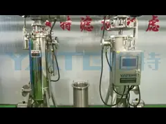 Горячий расплавьте слипчивые автоматические фильтры чистки собственной личности свяжите проволокой фильтрует стиль шабера SS304 video