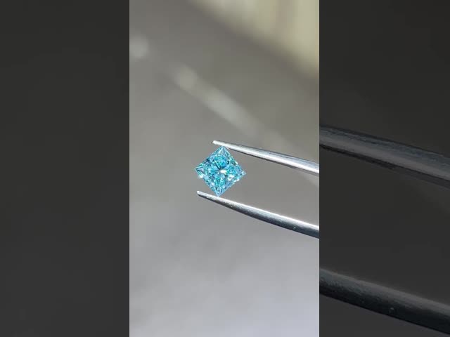 Loose Lab Made Diamonds Blue Diamonds Princess Lab Grown Diamond certified loose diamond