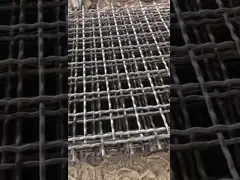 1 মেষ 1 মি থেকে 4.8 মিমি স্টেইনলেস স্টিল ক্রাইমড ওয়্যার জাল
