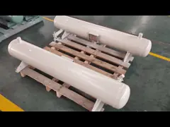 Ricevitore standard di refrigerazione del ricevitore liquido orizzontale del tubo di Shell