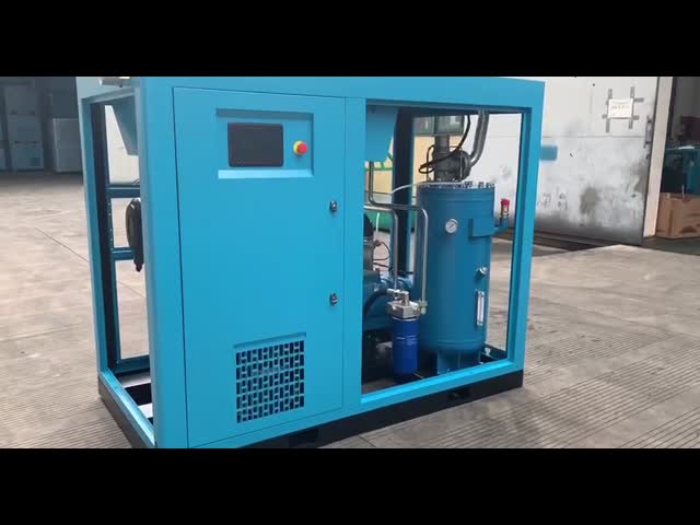 Fase variável 22kw do compressor de ar dois do parafuso da baixa pressão da frequência do ímã permanente
