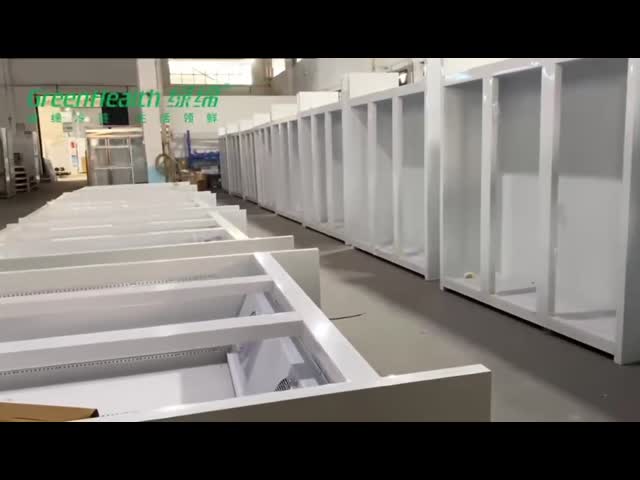 Supermarket Sliding Glass Door Island Freezer With Large Space 1.2m 1.85m 2.5m Length video