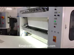 China 5KW 18 Meters / Min Toilet Paper Rewinding Machine Core Winding Machine supplier