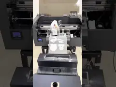 Контрольной панели принтера доски DTF головы двойника TX800 принтер струйной УЛЬТРАФИОЛЕТОВЫЙ планшетный video