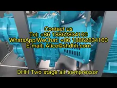 Direct Driven 55kw 75Hp Industrial Air Compressor Rotary Double Screw Compressor