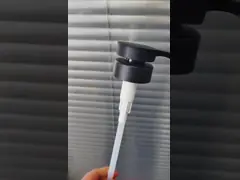 K206-10 Czarna matowa pompka do balsamu uniwersalnego wielokrotnego użytku 4CC Nonspill