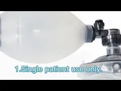 Набор оборудования реаниматологии портативного кислорода больницы взрослый неонатальный с маской video