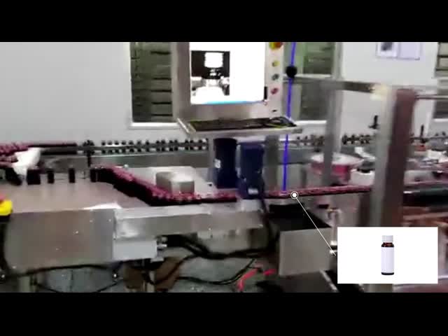 high Precision ±0.5mm High Speed Non-Stop Vertical Round Bottle Labeling Machine