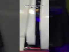 Фотомашина УФ-принтер I1600 Четырехголовая струйная плита для металлической карты ПВХ акриловый рекламный струйный принтер video