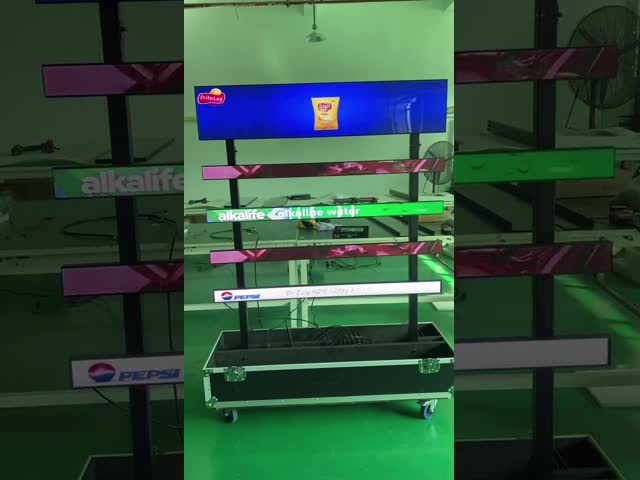 Design personalizado LED Ad Screen Publicidade ao ar livre atraente com cores vibrantes