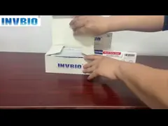 СПИДА ВИЧ наборов теста ВИЧ крови ВИЧ 1+2 одобренный CE быстрого испытывая video