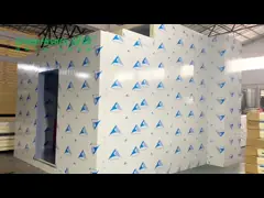 Коммерчески комната холодильных установок для рыб/воды охладила прогулку в более Чиллер замораживателе video