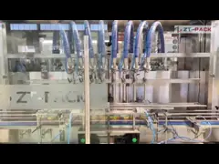 оборудование 3800BpH шампуня машины завалки 50hz бутылки шампуня 1-5L заполняя video