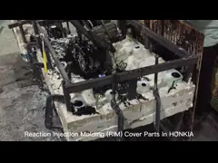 PU полиуретана разделяет прототипы ОПРАВЫ инжекционного метода литья реакции быстрые к продукции video