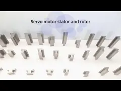 Прокатанный сервопривод AC ротора статора мотора арматурного железа e мотора индукции безщеточный video