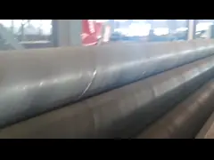 6m Gr труба большого диаметра трубы SSAW A53 углерода A53 стальная сваренная безшовная video