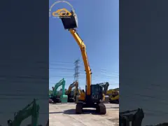 Chinese Brand Used Hydraulic Sany 215 Excavator Medium Crawler Excavator 20 Tons