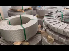 Весна двери шторки ролика C67S свертывая спиралью прокладку стальной катушки весны Strips1.2x60 mm голубую стальную video