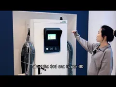 DC Fast High Power Charging Station 60KW Wall Mounted EV Charger CE Certificate
