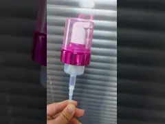 K515 Shiny Pink PE Niekapiąca pompka do mydła w płynie z nakrętką