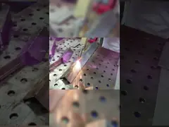 Стекловолокно сварщика лазера плиты 2000w SGS 0.5mm алюминиевое Handheld video