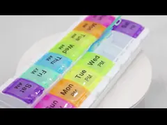 Лекарство таблеток фабрики сразу портативные & организатор коробки таблетки держателя витаминов video