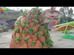Animatronic Manufacturer Life Size Animatronic Dinosaurs Carnotaurus For Jurassic Amusement Park