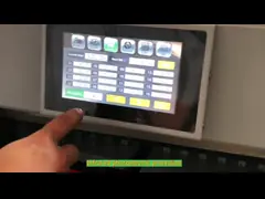 Резец бумаги гильотины E460T A3 электрический 7 экранный дисплей касания video