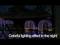 Diameter 4m Bubble Tent Hotel UV Resistance Garden Bubble Tent