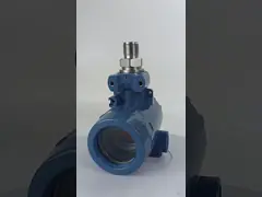 Micro Hot Water 4 - 20mA Water Pressure Transmitter Smart Display Air Pressure Sensor