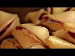 Шутиха удачи подарка исповеди рождества закусок печений печениь OEM удачливая video