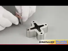 Rectangular Tungsten Carbide Mold Parts Inserts Punch Non Standard