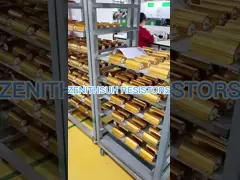 алюминий 200W расквартировал Проволочный резисторы приведенные нагрузки для обязанности конденсатора video