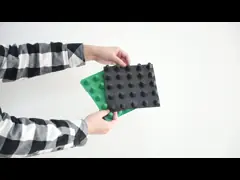 HDPE учреждения Dimpled делать водостойким доски мембраны дренажа video