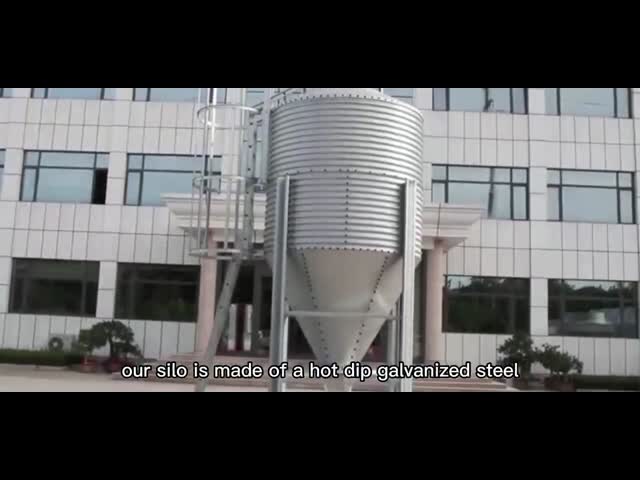 Cattle Chicken Farm Animal Feed Storage Silos Hopper Bottom