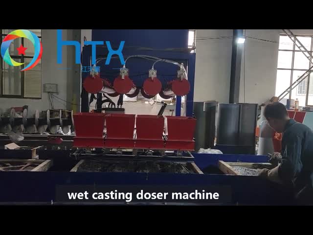 Concrete Batching Plant Mix Wet Cast Machinery Artificial Stone Making Machine