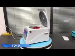 TD4D PRP máy ly tâm tốc độ thấp để tách máu trên băng ghế
