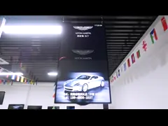 Ультра тонкие дисплеи окна цифров с висеть двойной, который встали на сторону ODM OEM video