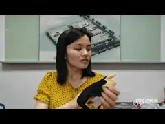 Two In One Mechanic Black Gloves Automotive Work Gloves Hysafety Brand