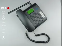 Mp3 плеер телефон наземной линии CDMA 450MHz набирает Handfree повторно исправил телефон наземной линии video