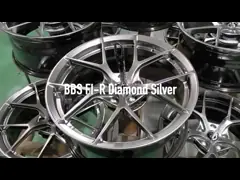 BBS FI R Колеса в расчесываемом серебре Для продажи GT3 M2 video