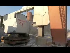 автомат для резки пилы провода диаманта 3500x3500x2100mm для известняка video