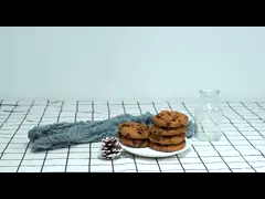 Сладкие хрустящие печенья печений умаслят датское еды подарка закуски вкуса королевское video