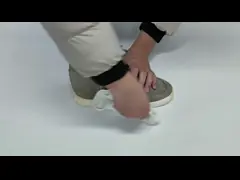 ботинки баскетбола 100ml обувают очищая гель для забеливать тапки video