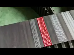 Rubber Feeding Pressing Conveyer Belt for Carton Folding Gluing Machine video