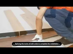 Дизайн 100% плиток настила планки винила Pvc защиты среды OEM современный video